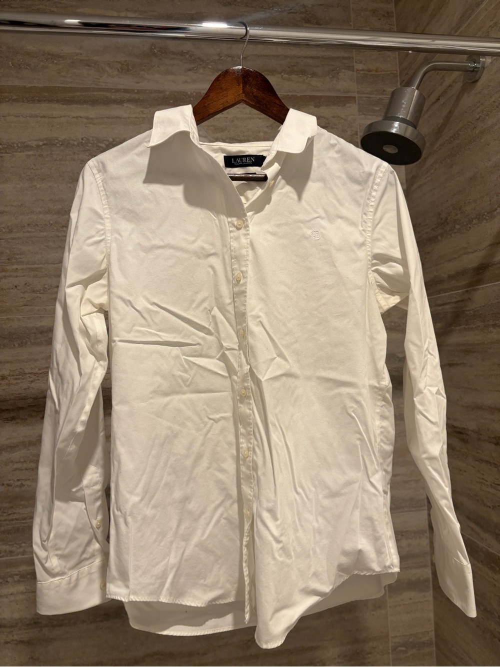 Classic White Button-Down ralph lauren Shirt